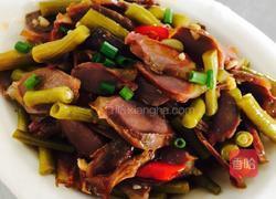 酸豆角拌鸭胗的做法图解4