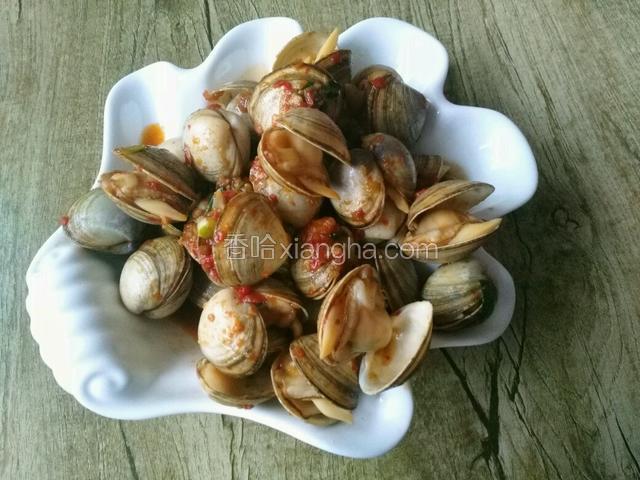 一盘简单美味的海鲜就出锅啦