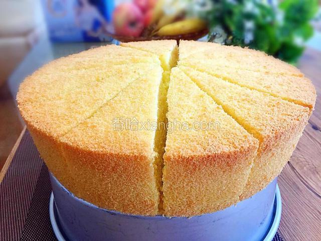 十寸戚风蛋糕