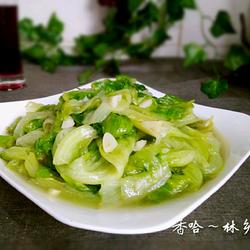 农家炒生菜的做法[图]