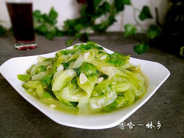 农家炒生菜