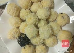土豆泥豆沙丸子的做法图解7