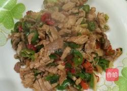 辣椒炒肉的做法图解4