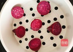 紫薯葡萄的做法图解3
