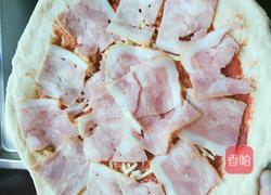 芝士培根披萨的做法图解12