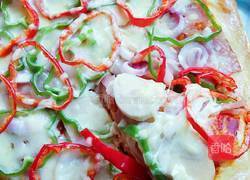 芝士培根披萨的做法图解17