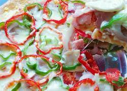 芝士培根披萨的做法图解18