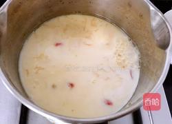 牛奶炖花生的做法图解5