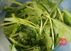 菠菜粉丝汤的做法图解1