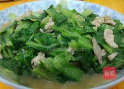 生菜炒肉的做法图解5