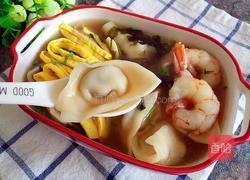 紫菜蛋丝虾仁馄饨的做法图解8