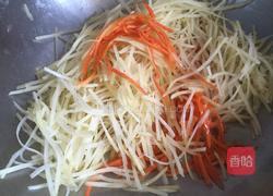 土豆丝卷煎饼的做法图解3