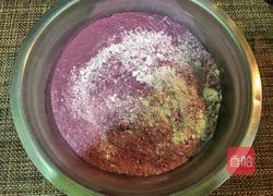 紫薯香干肉包的做法图解1