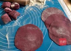 紫薯香干肉包的做法图解7