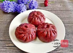 紫薯香干肉包的做法图解13