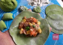 菠菜什锦肉包的做法图解7