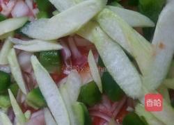 自制美味芦笋肘花火腿披萨的做法图解6