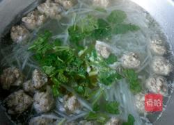 白萝卜丝丸子汤的做法图解3