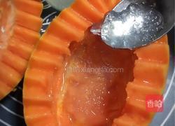 椰汁木瓜蒸燕窝的做法图解6