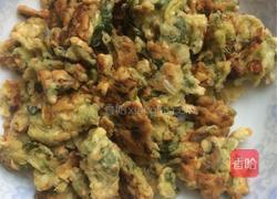 油煎槐花的做法图解7