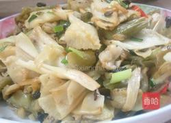 笋炒芋苗的做法图解9