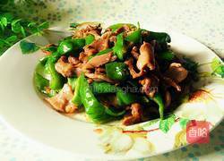 青椒炒鸡胗的做法图解9