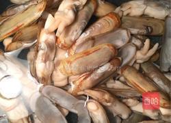 爆炒蛏子的做法图解2