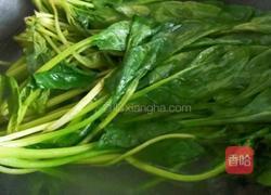 肉丝菠菜的做法图解3