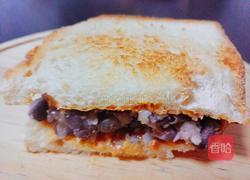 花生酱红豆吐司的做法图解4