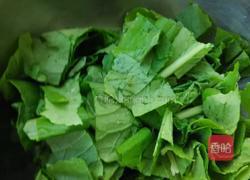 肉末粉丝小白莱的做法图解4