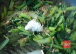 肉末粉丝小白莱的做法图解16