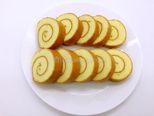 原味蛋糕卷