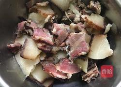 莴笋炒腊肉的做法图解6
