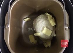 葡萄干椰蓉泡浆面包的做法图解2