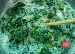 老屋私房菜菠菜炒鸡蛋的做法图解3