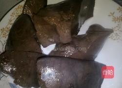 凉拌猪肝 的做法图解2