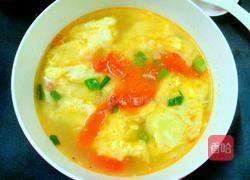 蛋泡柿子汤的做法图解9