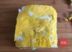 菠菜吐司三明治的做法图解5