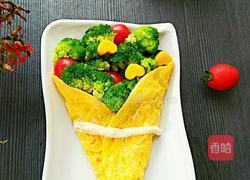 西兰花花束的做法图解6