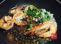 香煎美极斑节虾的做法图解10