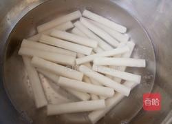 香菇炒年糕的做法图解3