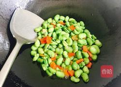 辣肠炒蚕豆的做法图解8