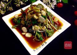 折耳根拌胡豆的做法图解14