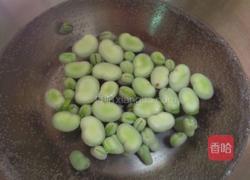 折耳根拌胡豆的做法图解3