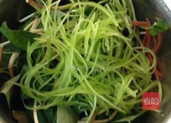 折耳根拌胡豆的做法图解8