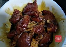 长豆角烧肉的做法图解2