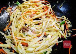 笋丝炒肉的做法图解9