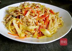 笋丝炒肉的做法图解12