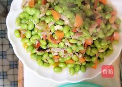 毛豆米炒肉丝的做法图解5