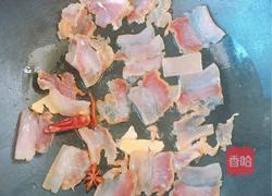 腊肉炒菜苔的做法图解5